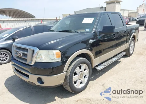 2007 Ford F-150 Lariat/Xlt from USA, damaged, VIN 1FTPW12V17KD38582